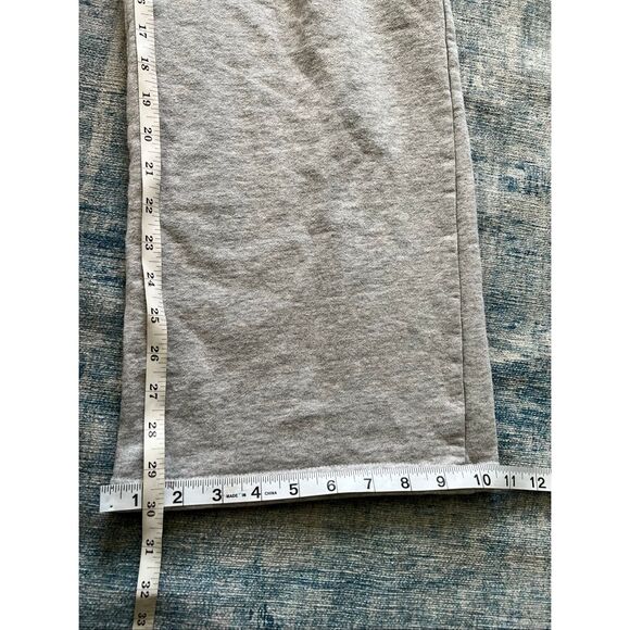 Brandy Melville Cargo Heathered Gray Wide Leg Sweatpants One Size / Small - Picture 6 of 6